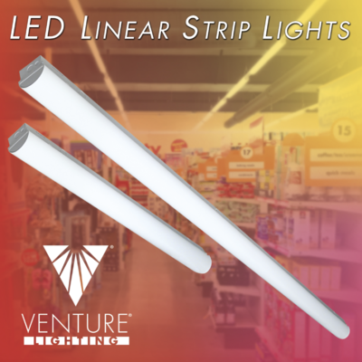Venture Lighting Offering New DLC Premium LED Linear Strip Light Luminaires