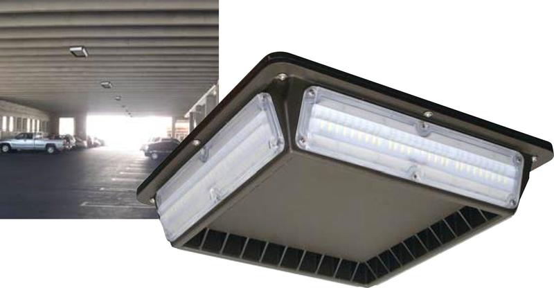 84w Safelit Led Parking Garage Fixture